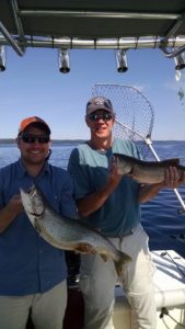 fun charter fishing in traverse city