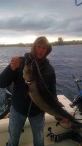Traverse City Salmon charter fishing