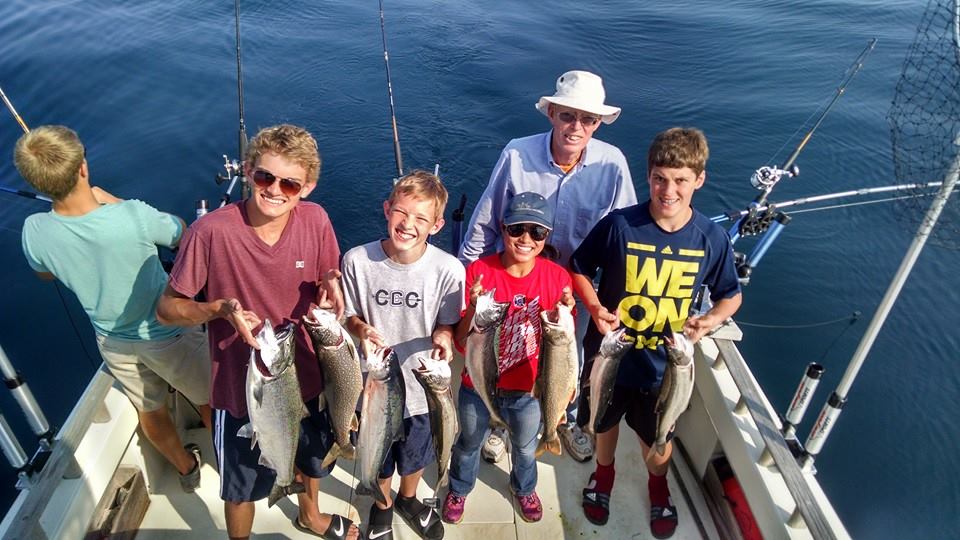 Charter Fishing Leland, Mi - Storm Hawk Sport Fishing