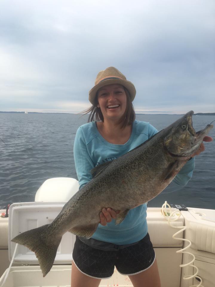 Traverse City Salmon Charter - Storm Hawk Sport Fishing