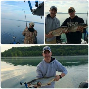 Traverse City fishing trips charter fishing Storm Hawk Sport Fishing 