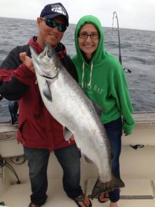 Salmon Fishing Charters Northern Michigan Storm Hawk Sport Fishing- Traverse City, Mi
