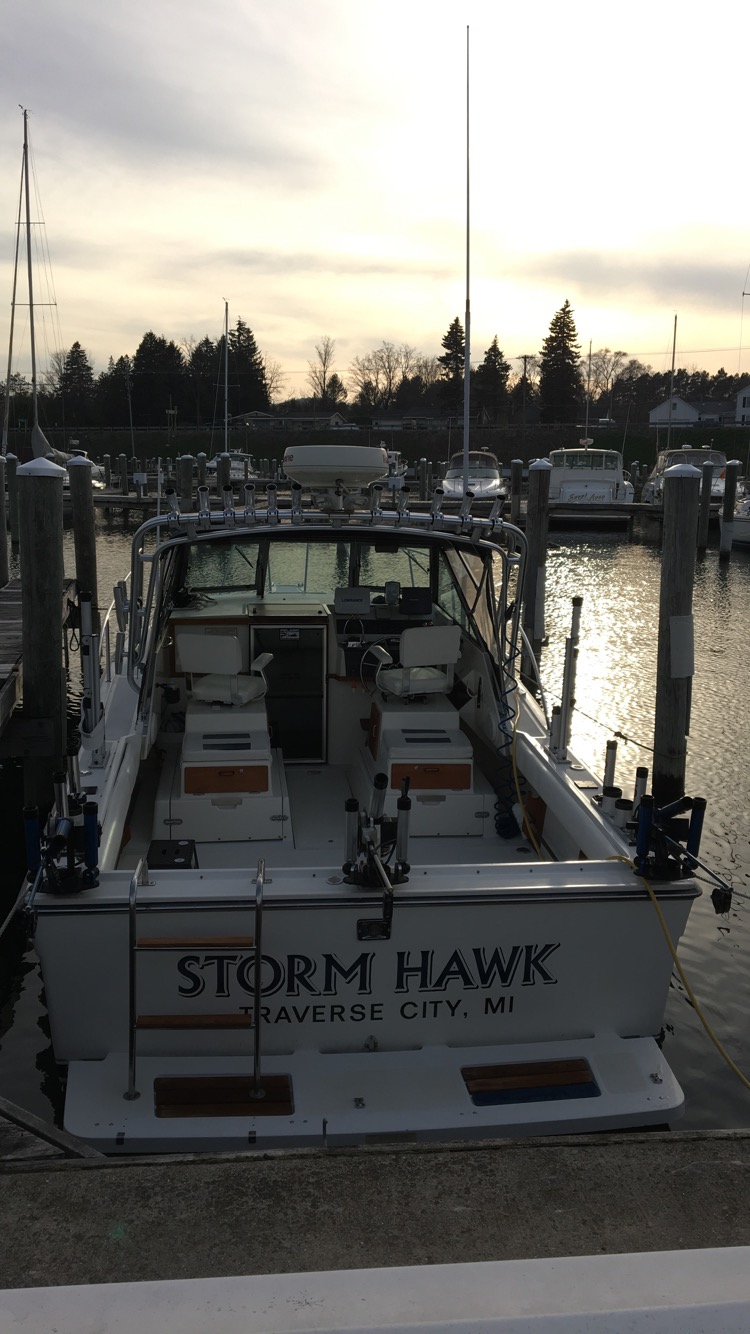 Traverse City Charter Fishing Season Is Underway Storm Hawk Sport Fishing