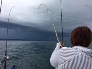 Charter fishing traverse city