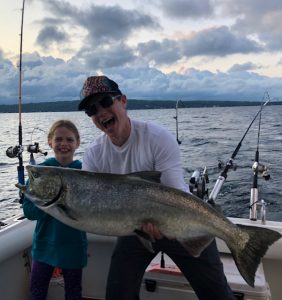 Traverse City Salmon Fishing 