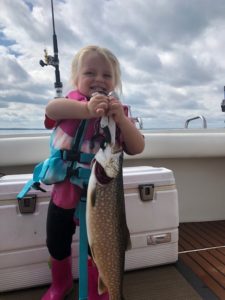 Family fun fishing trip